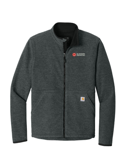 GLCO151. Carhartt® Textured Full-Zip Fleece Jacket