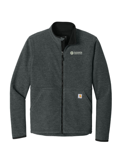 GLCO151. Carhartt® Textured Full-Zip Fleece Jacket