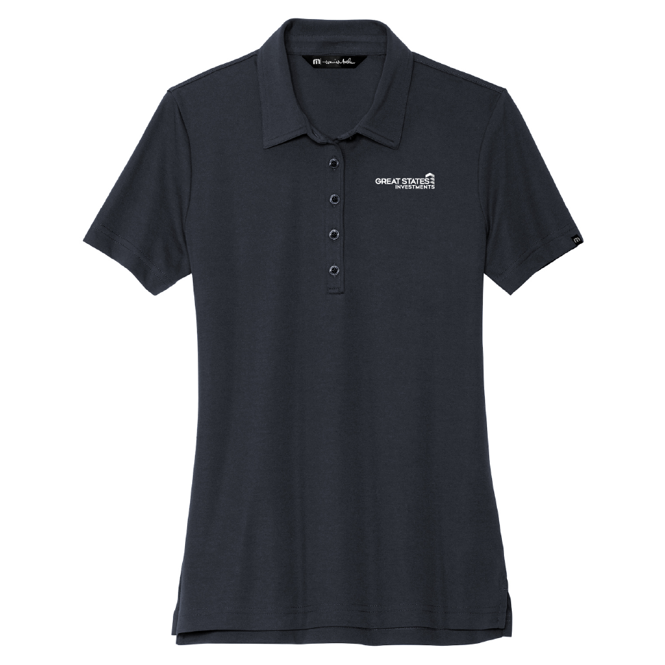 GSC123. TravisMathew Ladies Oceanside Solid Polo