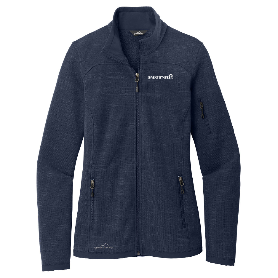 GSC129. Eddie Bauer ® Ladies Sweater Fleece Full-Zip