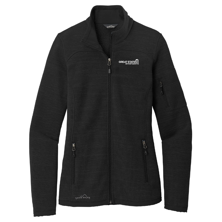 GSC129. Eddie Bauer ® Ladies Sweater Fleece Full-Zip