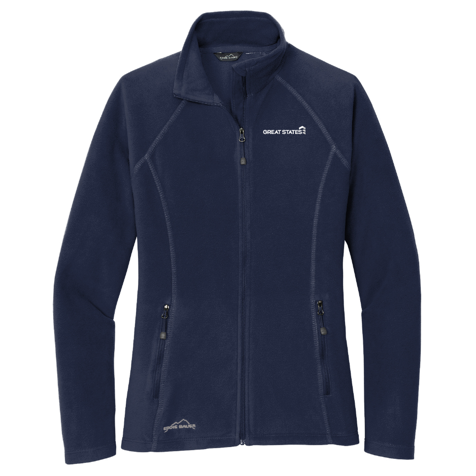GSC130. Eddie Bauer® Ladies Full-Zip Microfleece Jacket