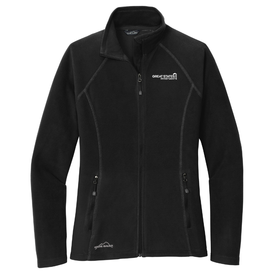 GSC130. Eddie Bauer® Ladies Full-Zip Microfleece Jacket