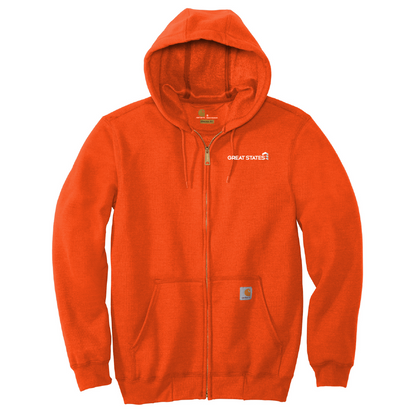 GSC237. Carhartt ® Midweight Hooded Zip-Front Sweatshirt