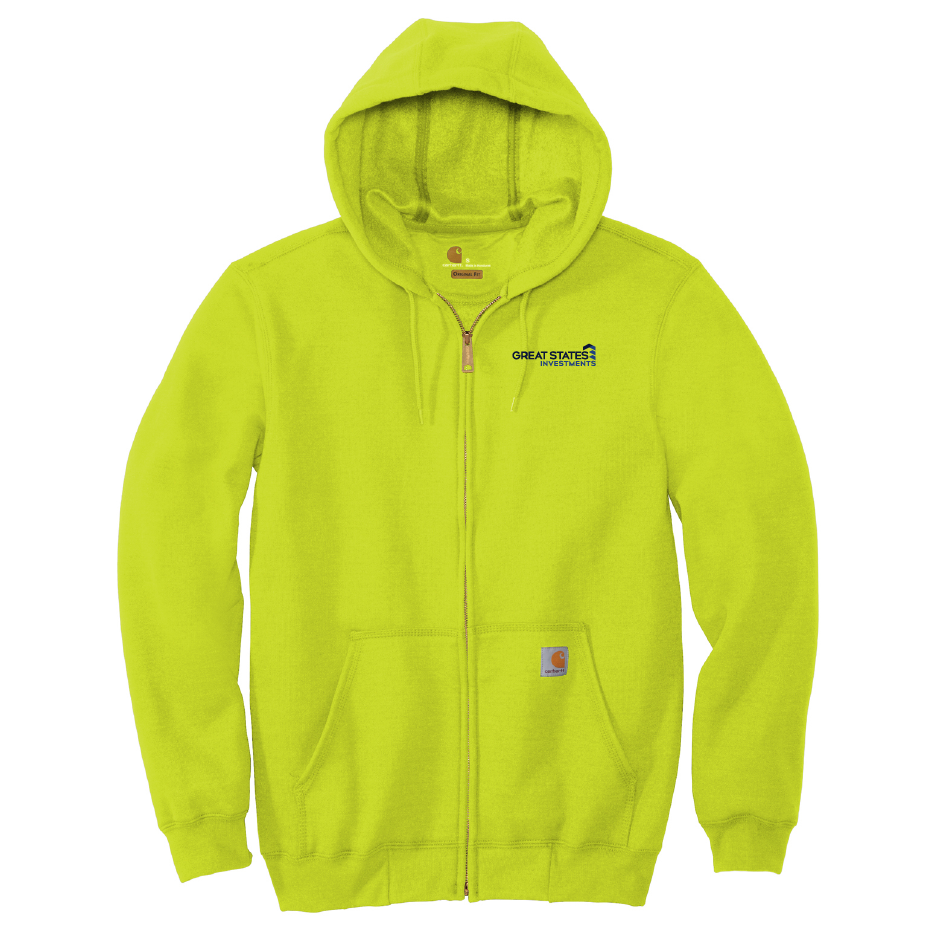 Carhartt ® Midweight Hooded Zip-Front Sweatshirt