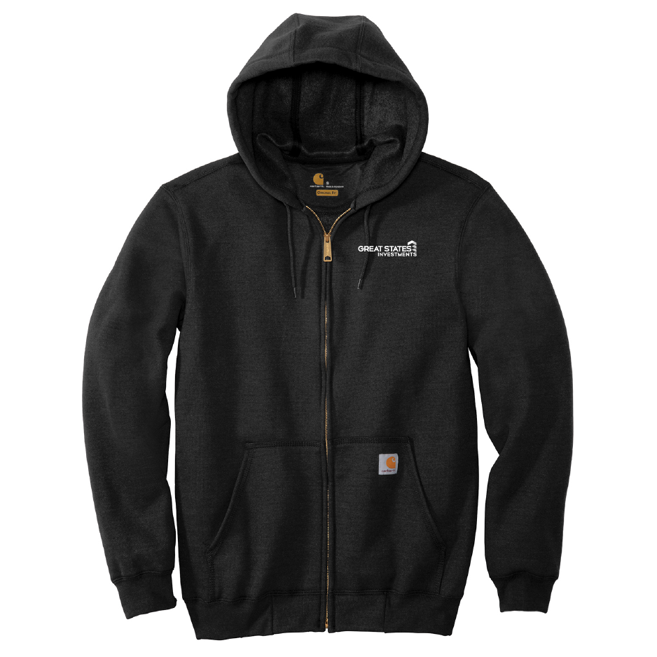 GSC237. Carhartt ® Midweight Hooded Zip-Front Sweatshirt