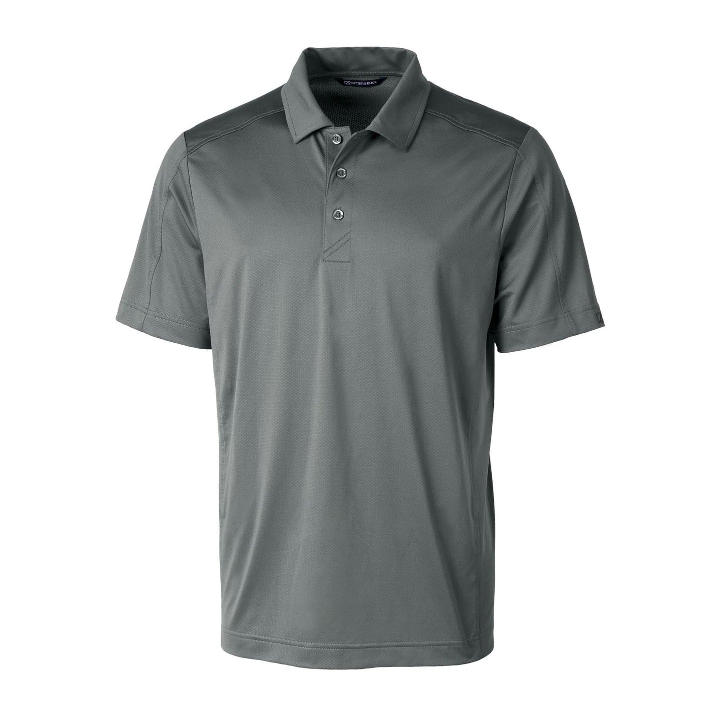 GSC245. Cutter & Buck Prospect Textured Stretch Men's Short Sleeve Polo