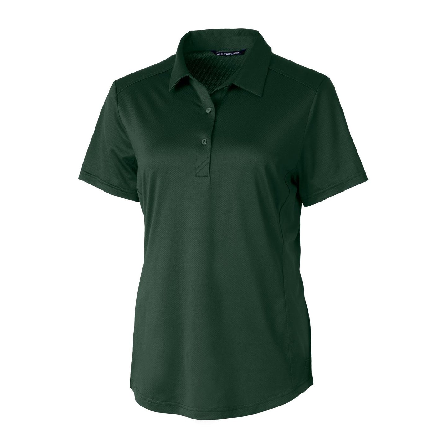 GSC134. Cutter & Buck Prospect Textured Stretch Women's Short Sleeve Polo