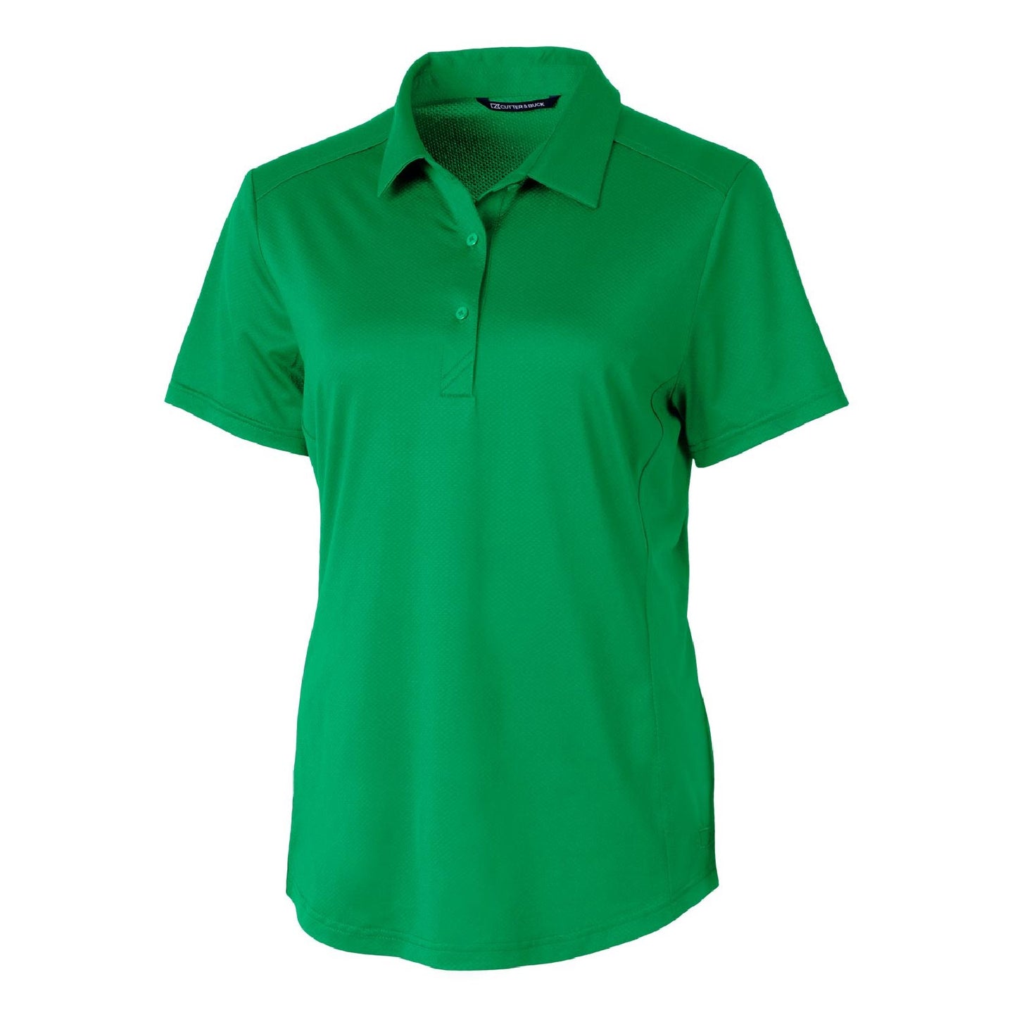 GSC134. Cutter & Buck Prospect Textured Stretch Women's Short Sleeve Polo