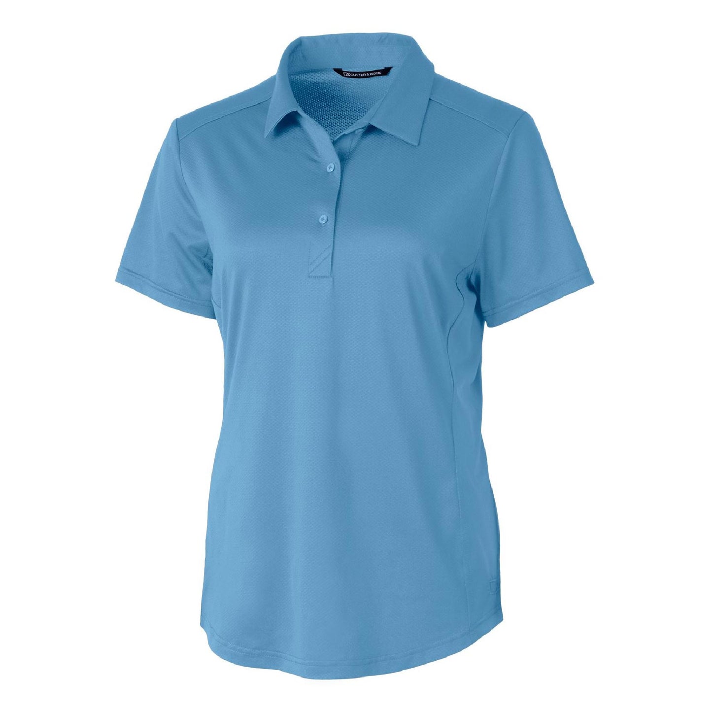 GSC134. Cutter & Buck Prospect Textured Stretch Women's Short Sleeve Polo