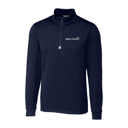 GSC243. Cutter & Buck Traverse Stretch Quarter Zip Men's Pullover