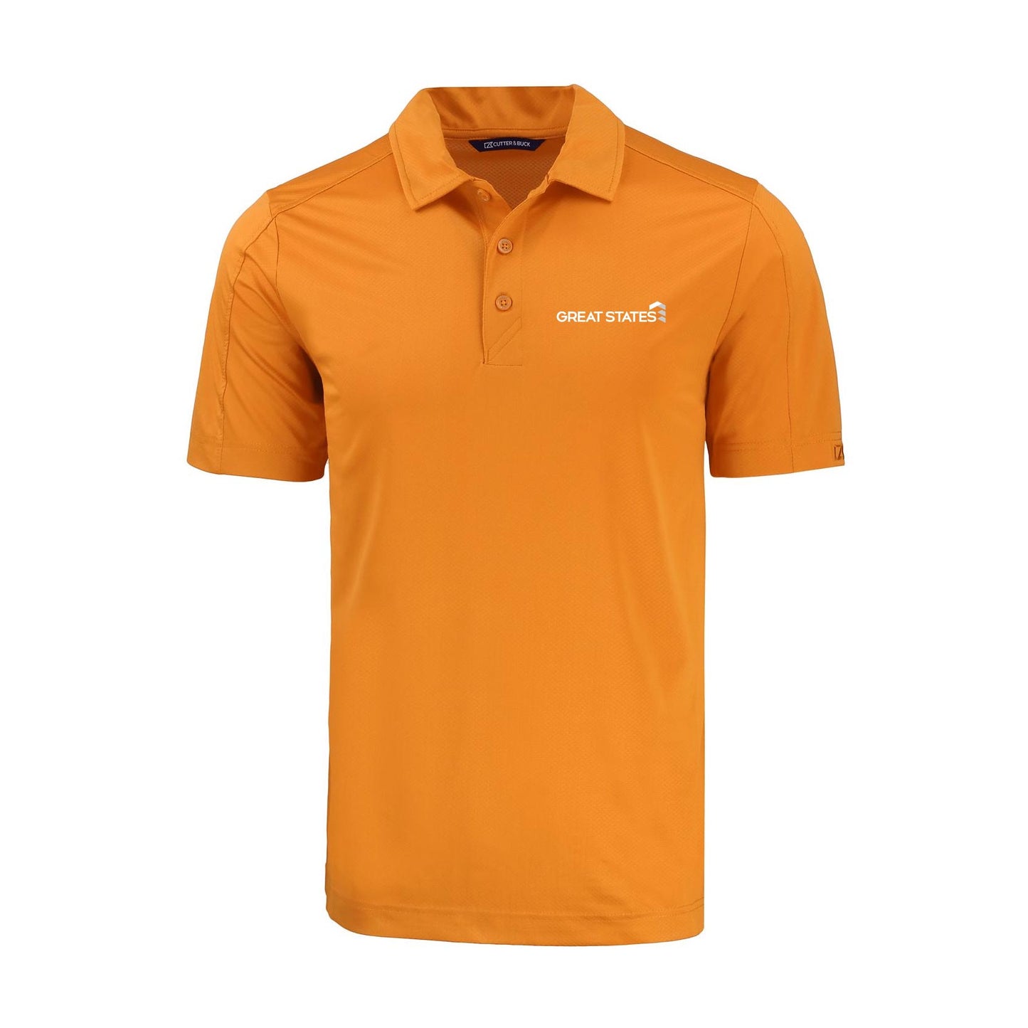 GSC245. Cutter & Buck Prospect Textured Stretch Men's Short Sleeve Polo