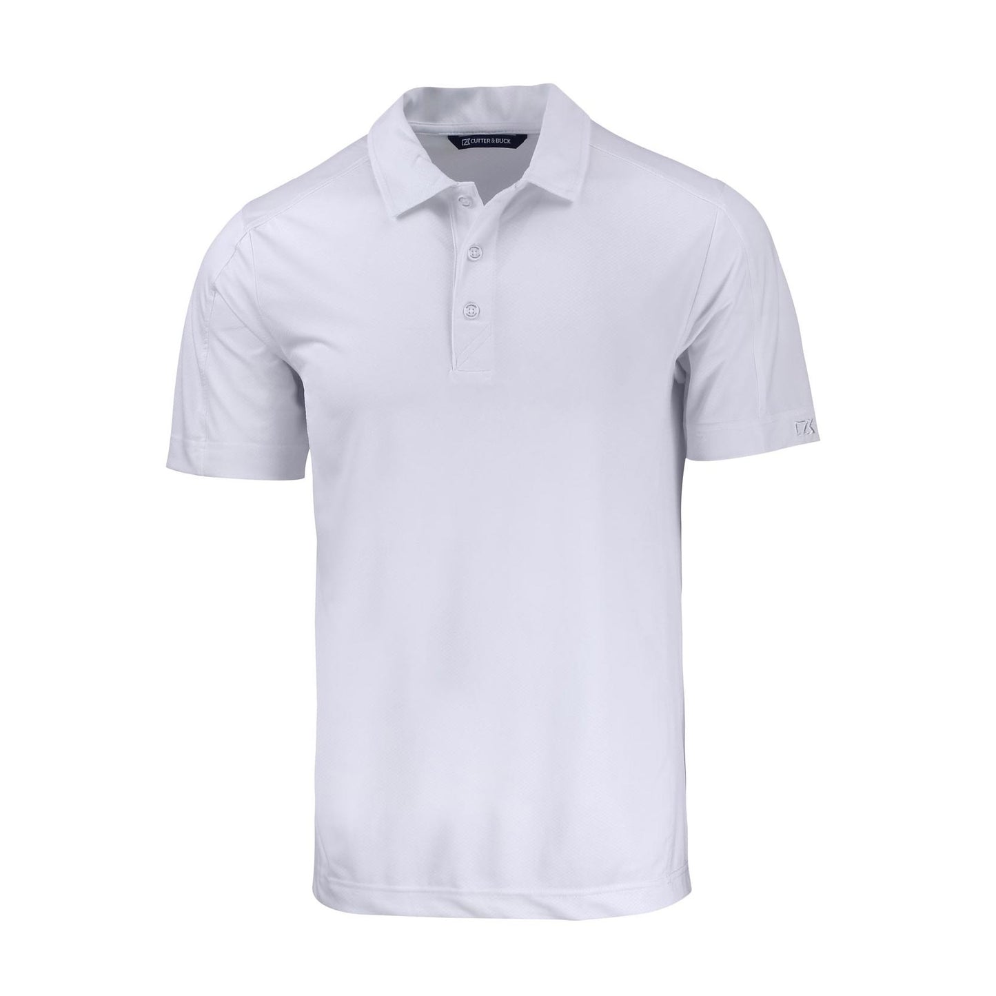 GSC245. Cutter & Buck Prospect Textured Stretch Men's Short Sleeve Polo