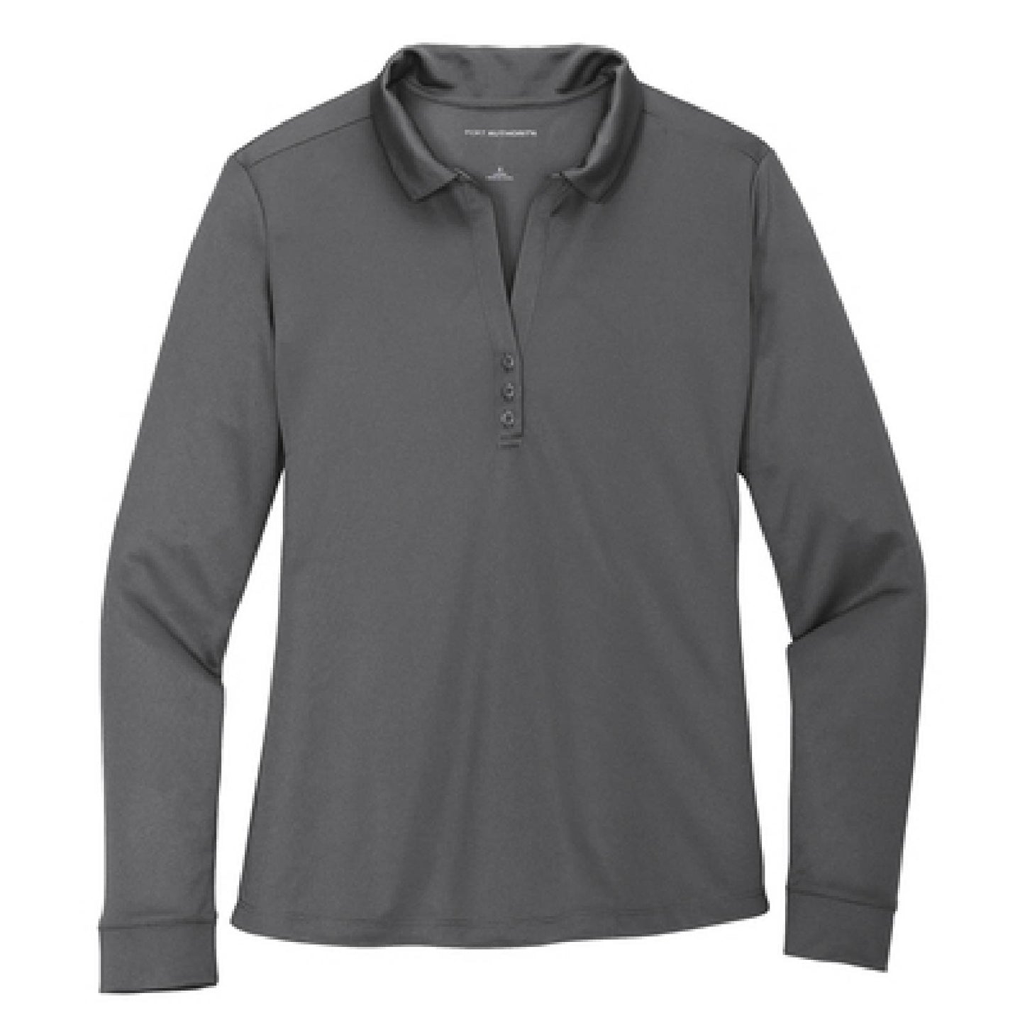 GSC103. Ladies Port Authority® Silk Touch™ Long Sleeve Performance Polo Shirt