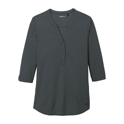 GSC121. OGIO ® Ladies Jewel Henley
