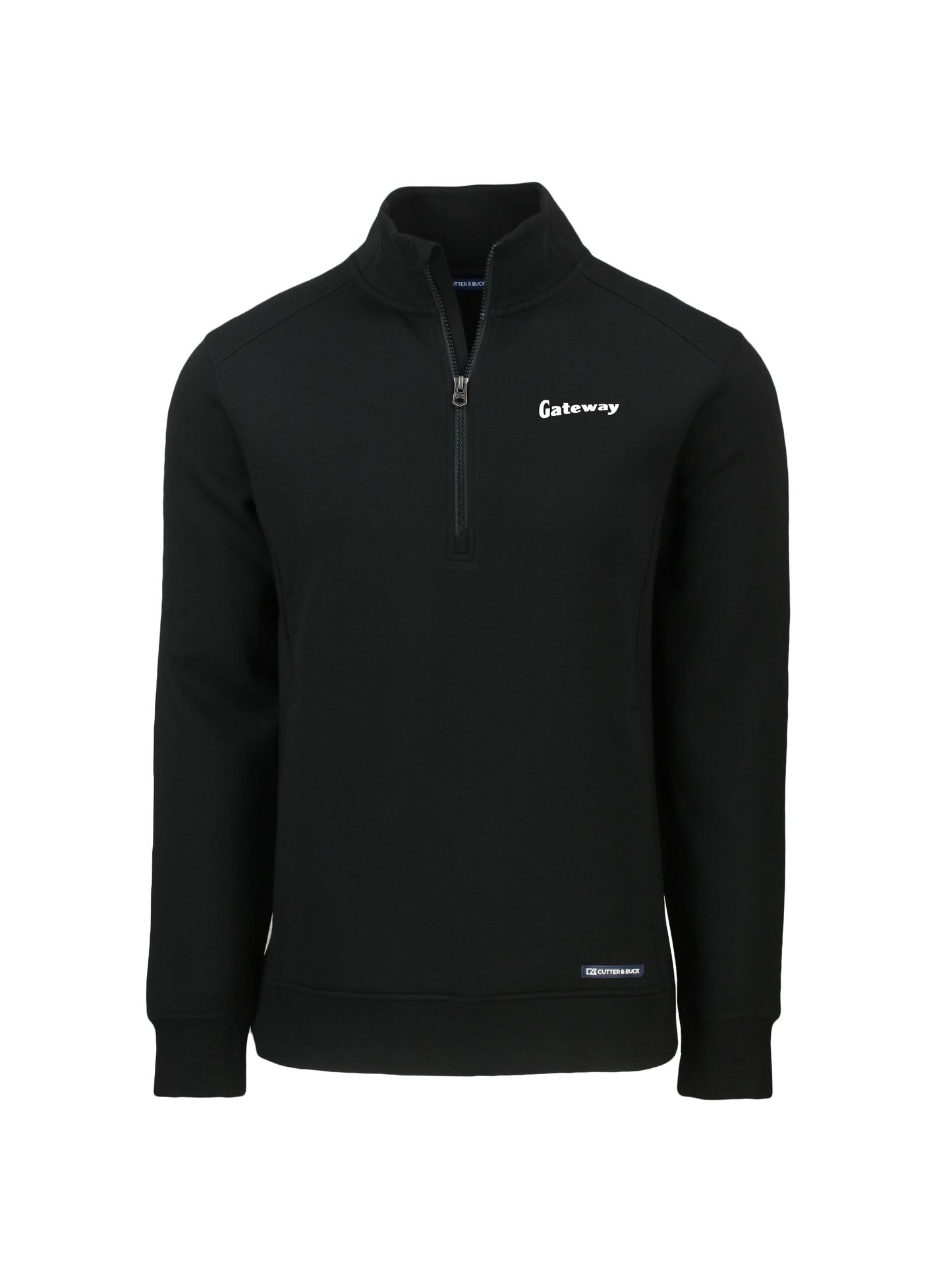GW210. Cutter & Buck Roam Recycled Buttery-Soft Knit Mens Quarter Zip Jacket