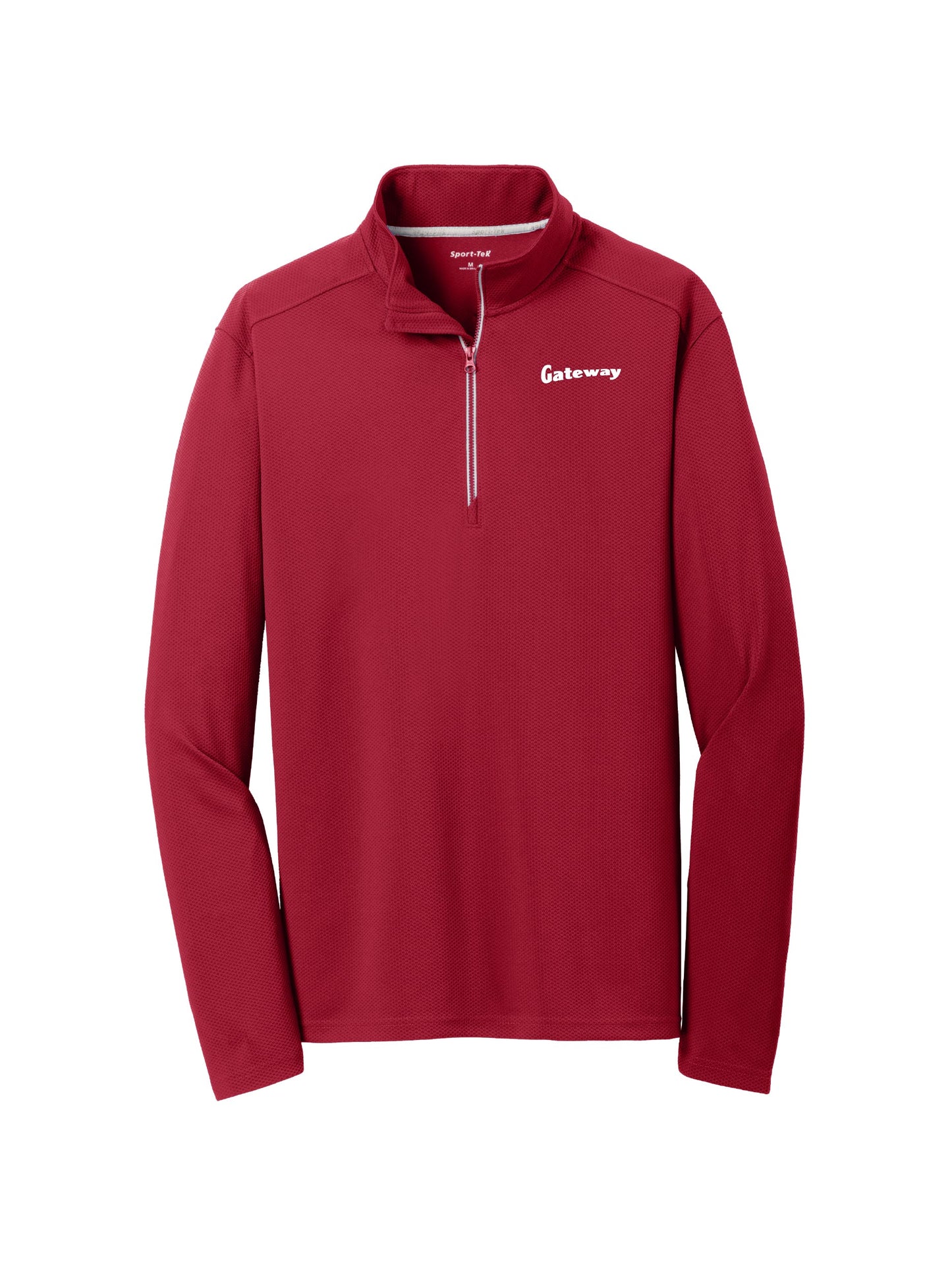GW212. Sport-Tek Sport Wick Textured 1/4-Zip Pullover