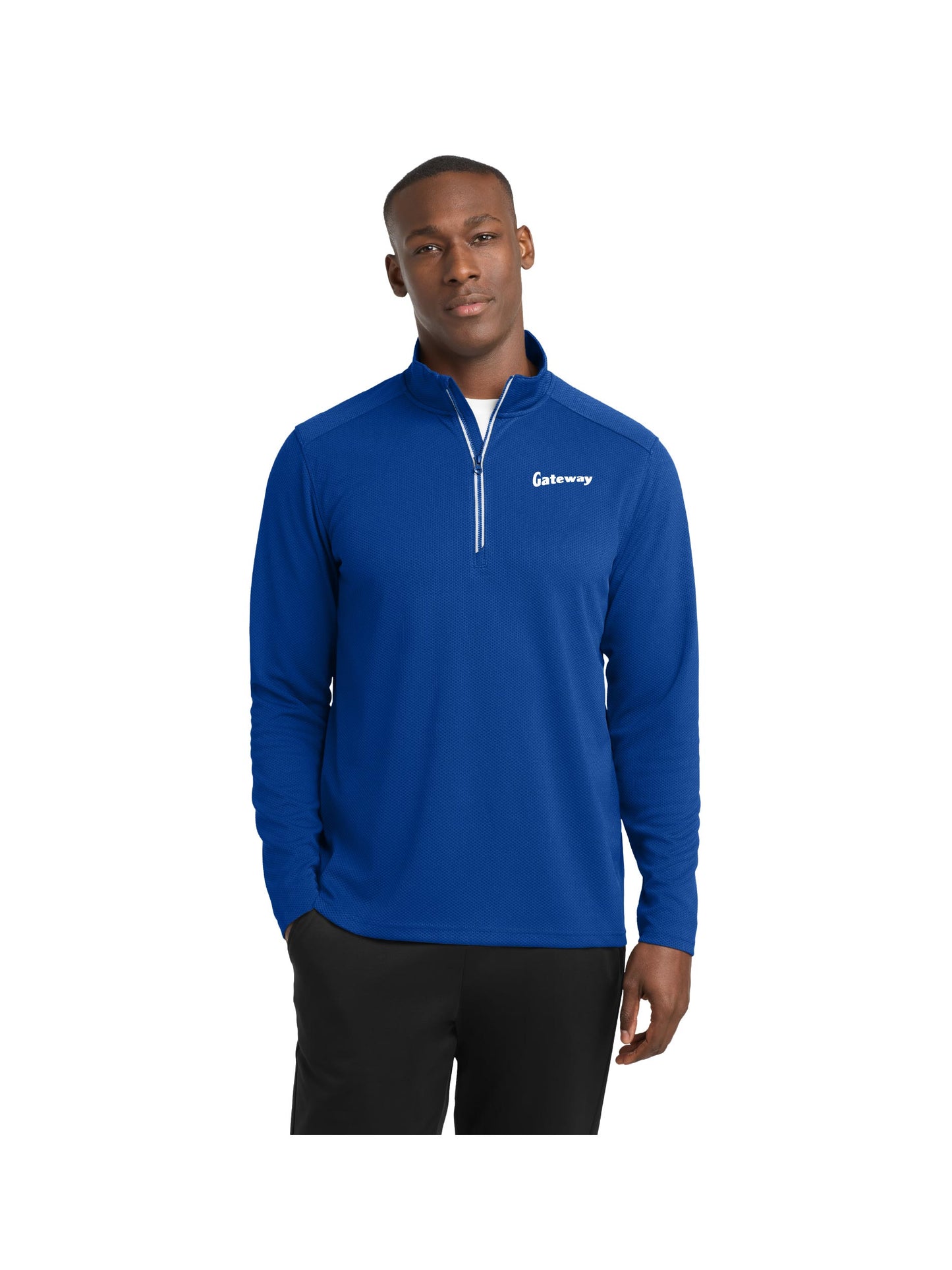 GW212. Sport-Tek Sport Wick Textured 1/4-Zip Pullover
