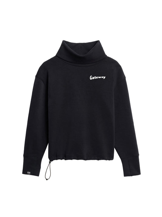 GW105. Women's Comfort Zone Super Soft Modal Blend Funnel Neck