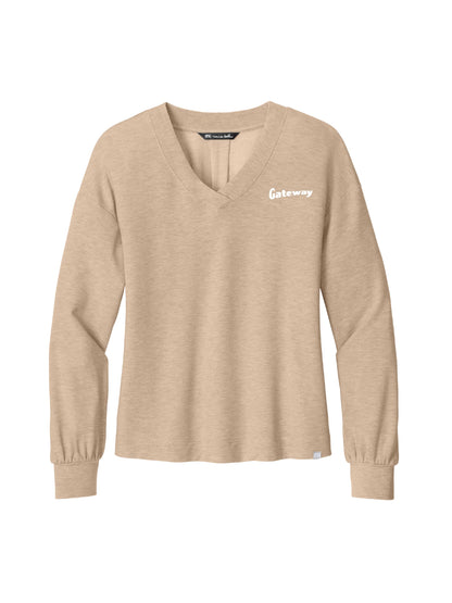 GW106. TravisMathew Women's Long Weekend V-Neck