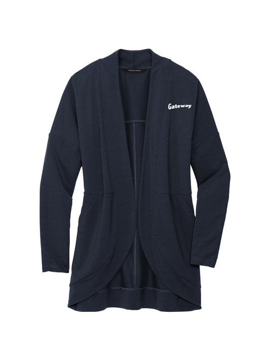 GW107. Mercer+Mettle Women’s Stretch Open-Front Cardigan