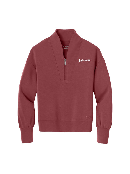 GW109. OGIO Women’s Transcend 1/4-Zip
