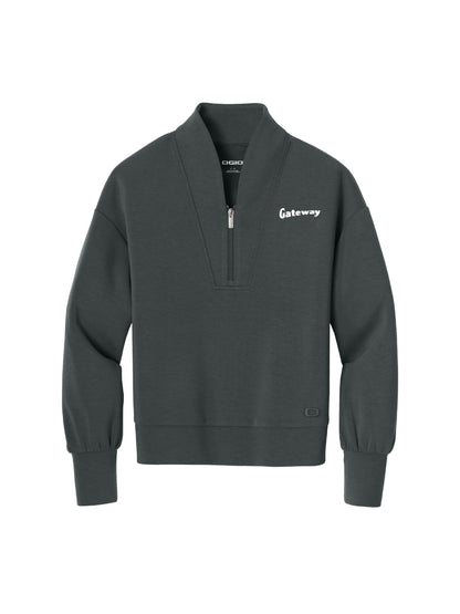 GW109. OGIO Women’s Transcend 1/4-Zip