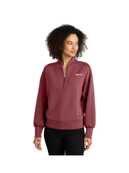 GW109. OGIO Women’s Transcend 1/4-Zip