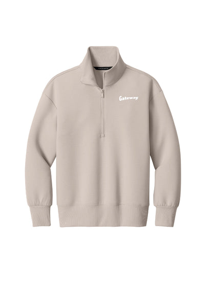 GW110. Mercer+Mettle Women's Soft Spacer 1/4-Zip *Most Sizes on Backorder*