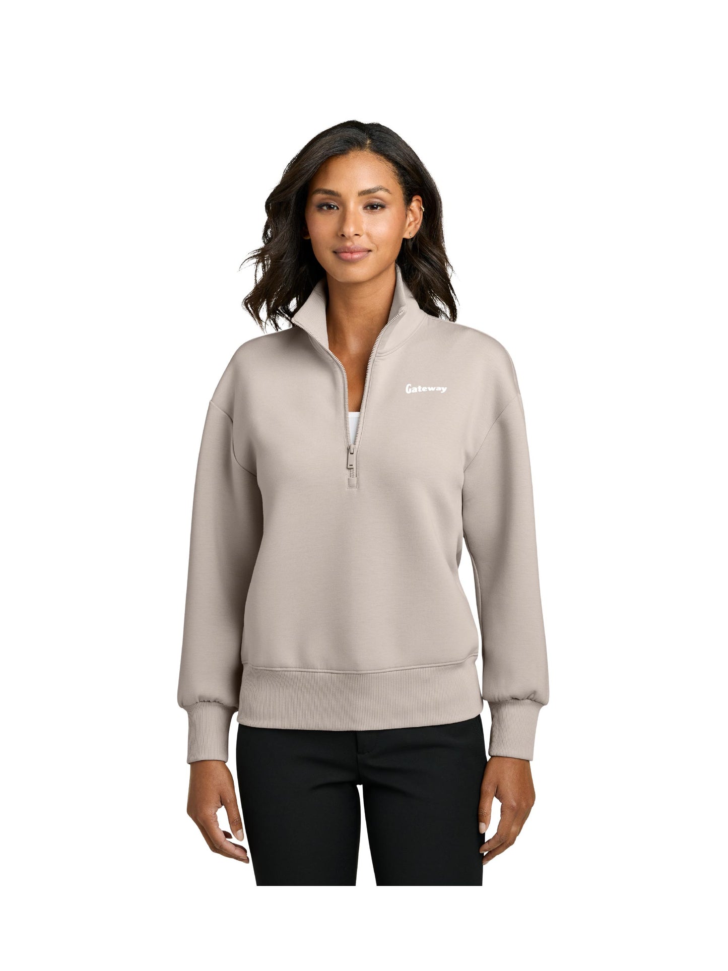 GW110. Mercer+Mettle Women's Soft Spacer 1/4-Zip *Most Sizes on Backorder*