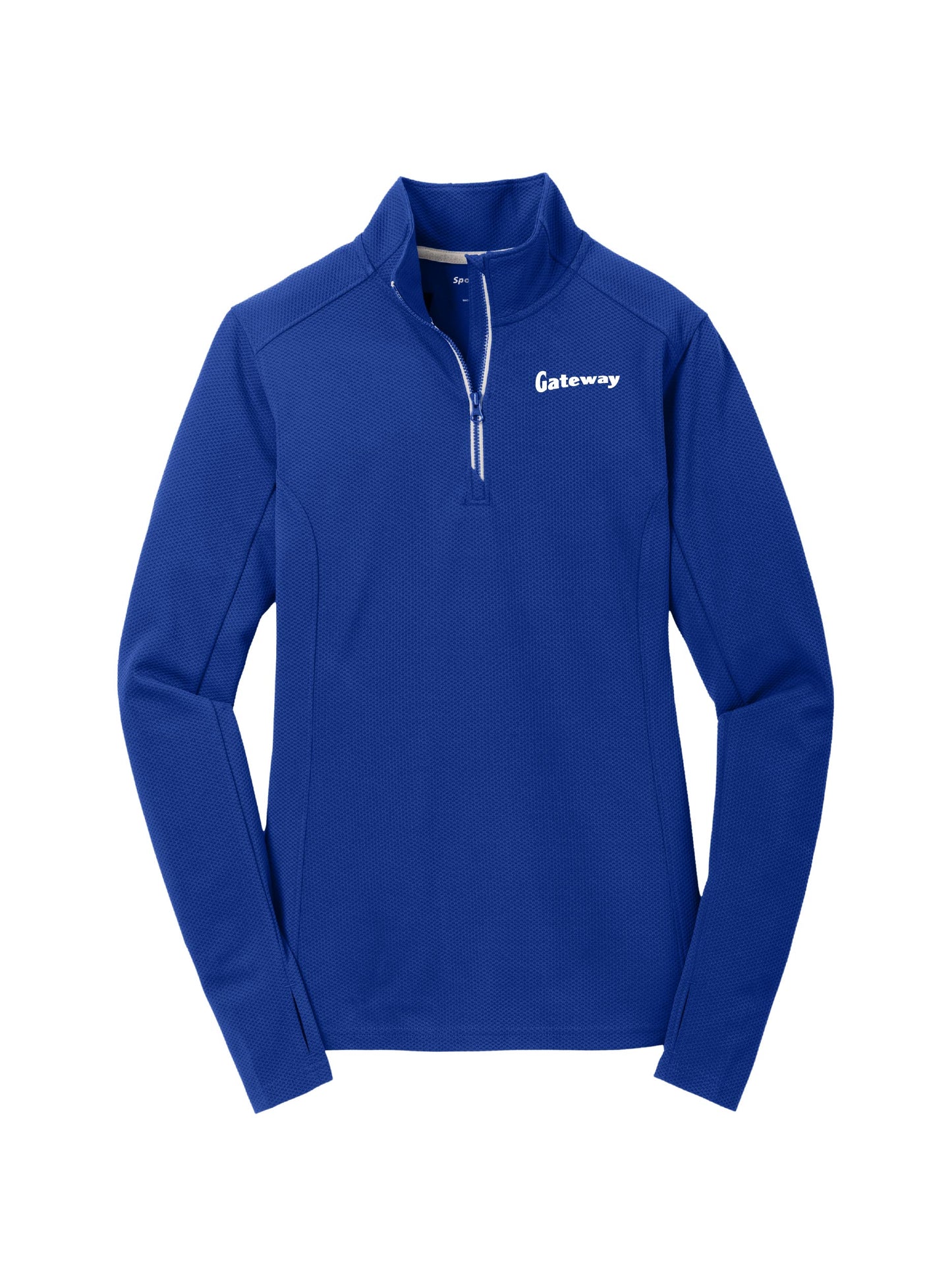 GW113. Sport-Tek Sport Women's Wick Textured 1/4-Zip Pullover