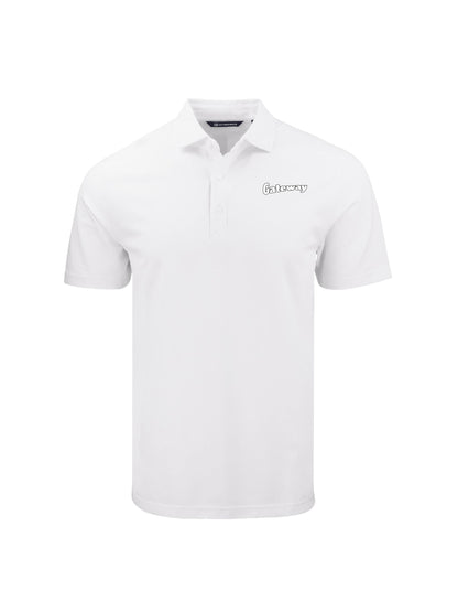 GW201. Cutter & Buck Advantage Refresh Recyled Cotton-Blend Pique Men's Polo