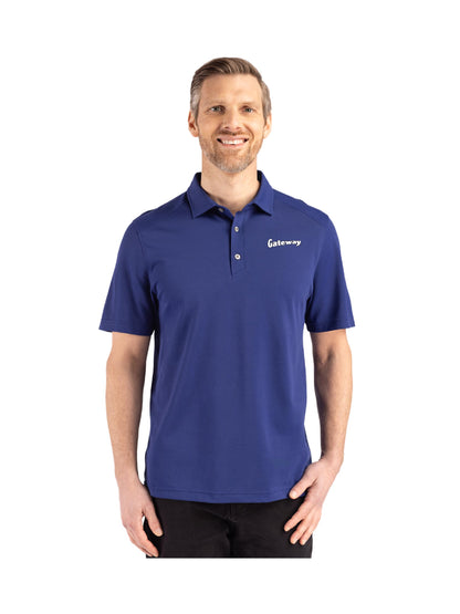 GW201. Cutter & Buck Advantage Refresh Recyled Cotton-Blend Pique Men's Polo