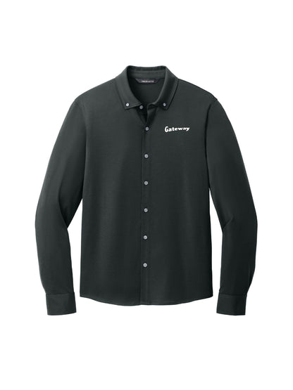 GW204. Mercer+Mettle Strech Jersey Long Sleeve Shirt