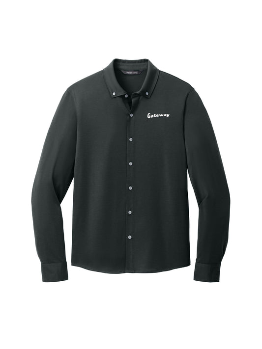 GW204. Mercer+Mettle Strech Jersey Long Sleeve Shirt