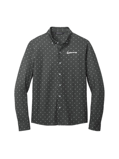 GW204. Mercer+Mettle Strech Jersey Long Sleeve Shirt