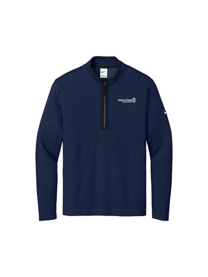 GSC248. Nike Textured 1/2-Zip Cover-Up