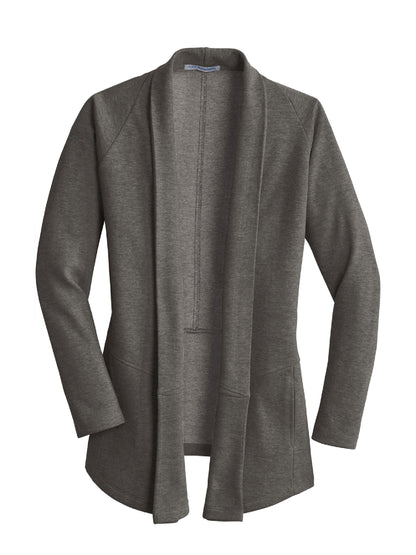 GSC107. Port Authority® Ladies Interlock Cardigan Sweater