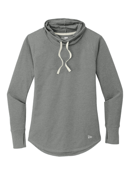 GSC111. New Era® Ladies' Sueded Cotton Blend Cowl Tee
