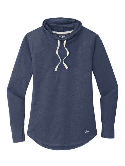 GSC111. New Era® Ladies' Sueded Cotton Blend Cowl Tee