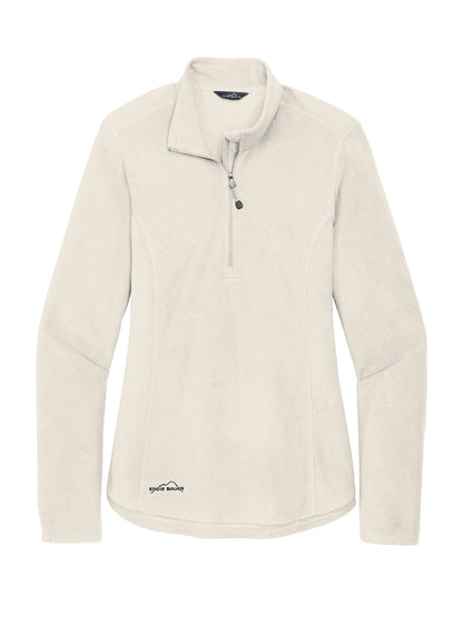 GSC128. Eddie Bauer® Ladies 1/2-Zip Microfleece Jacket