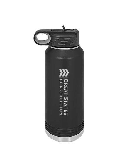 GSC506. 32oz. Black Polar Camel Water Bottle