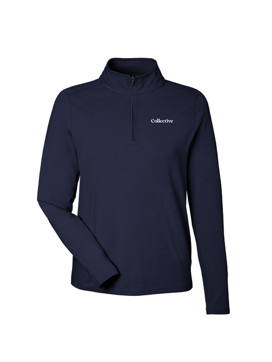 GSC145. Devon & Jones Women's Raleigh Stretch Quarter-Zip Pullover