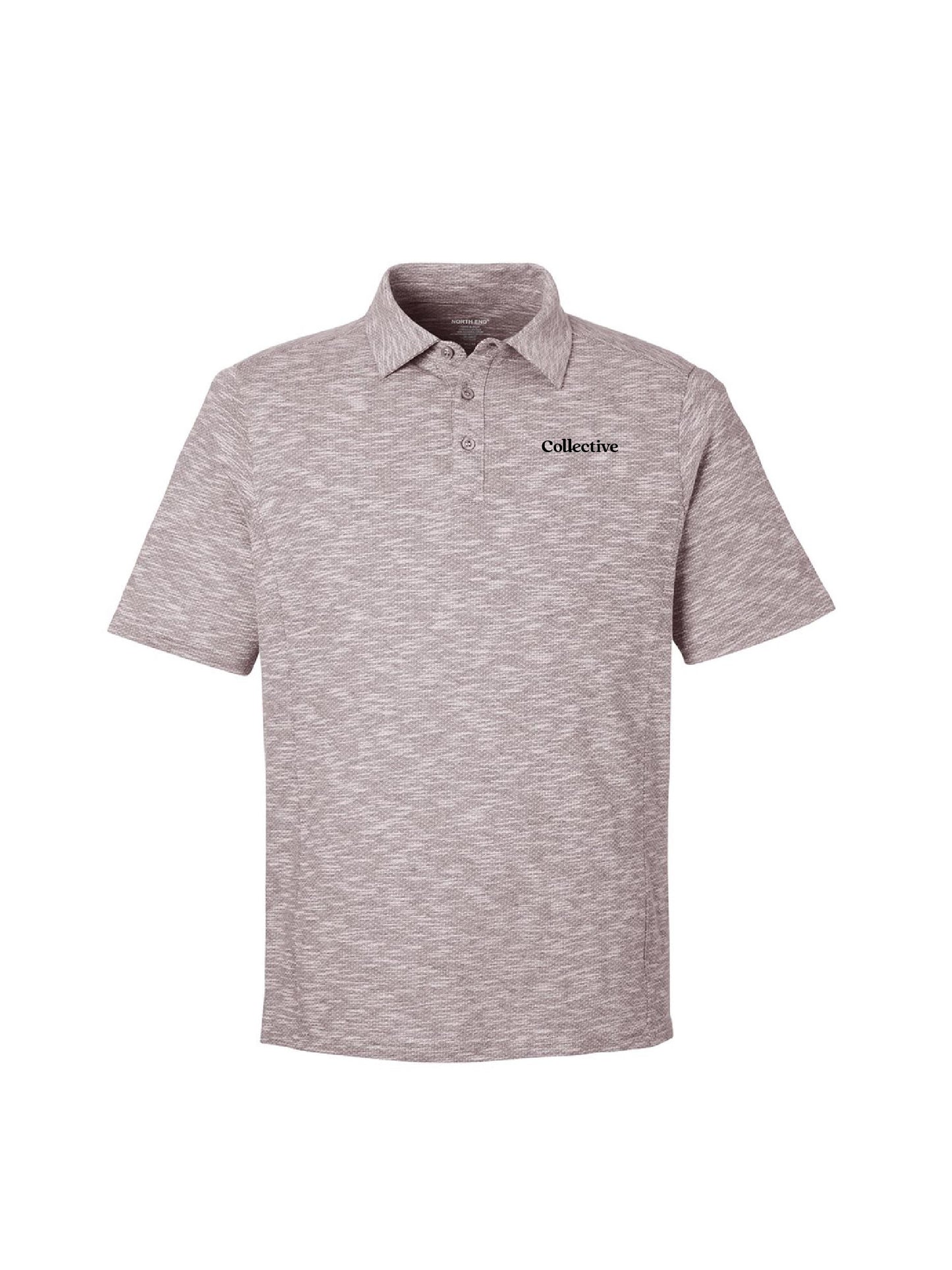 GSC258. North End Men's Eclipse Jacquard Polo