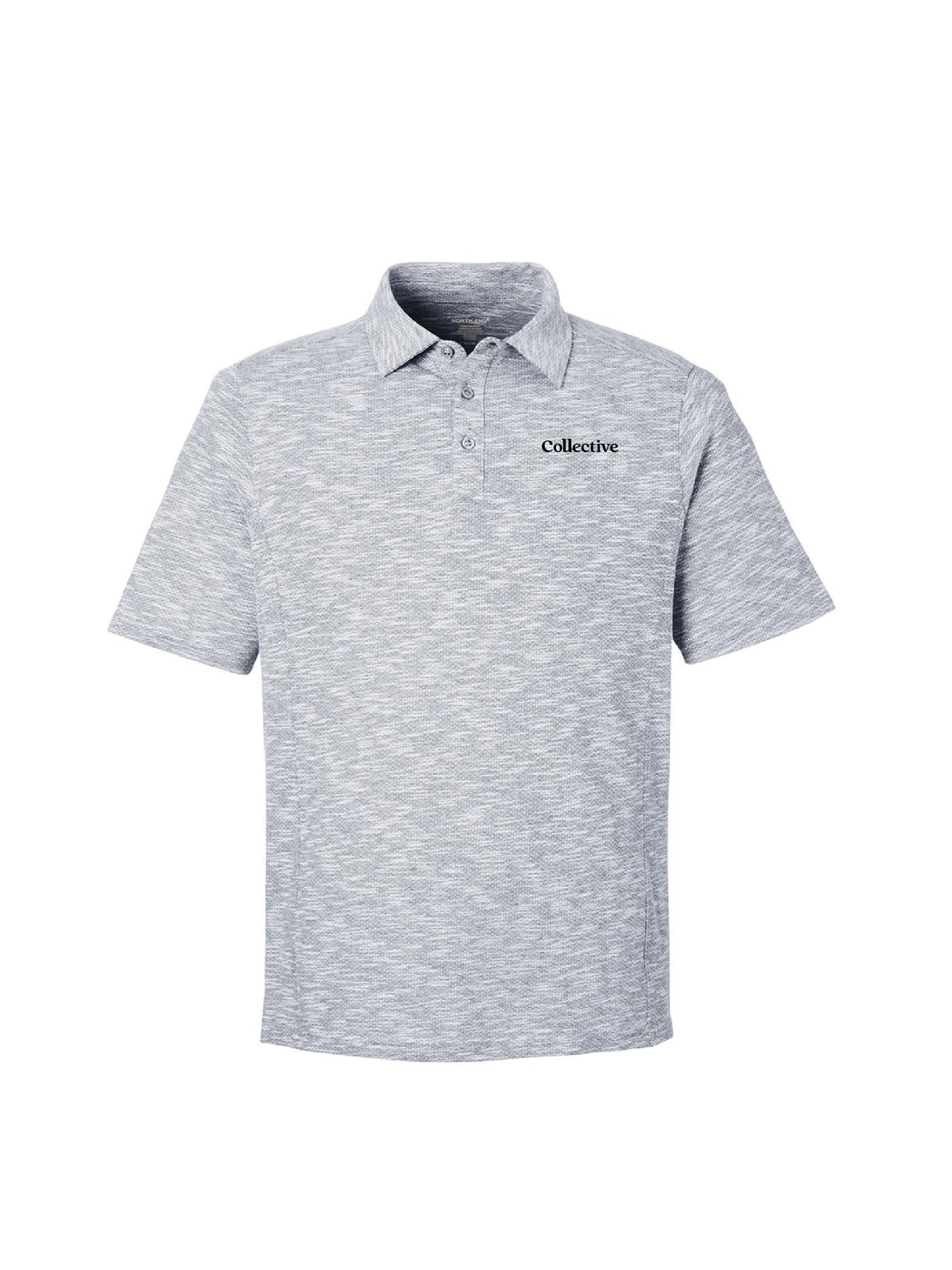 GSC258. North End Men's Eclipse Jacquard Polo