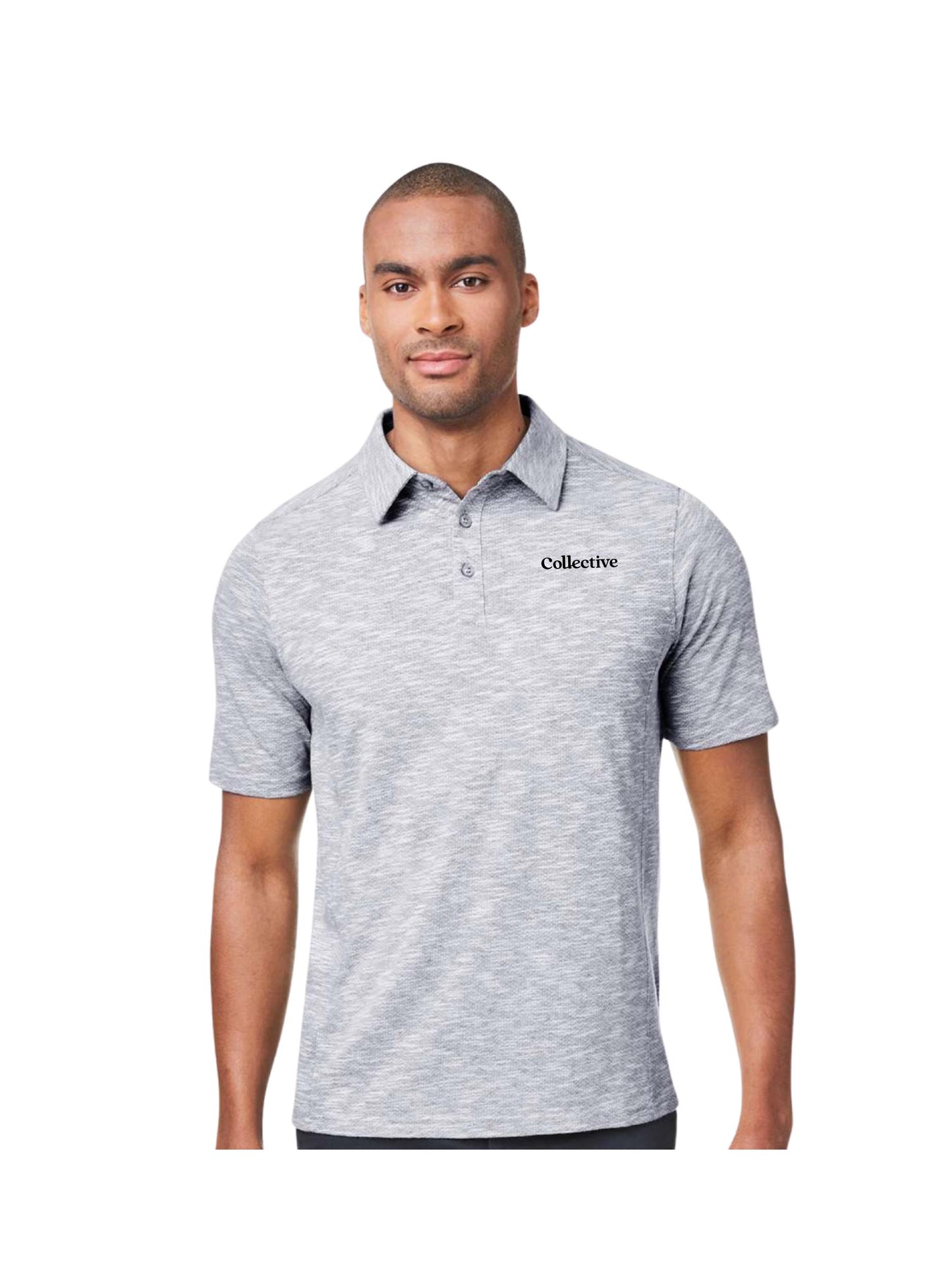 GSC258. North End Men's Eclipse Jacquard Polo