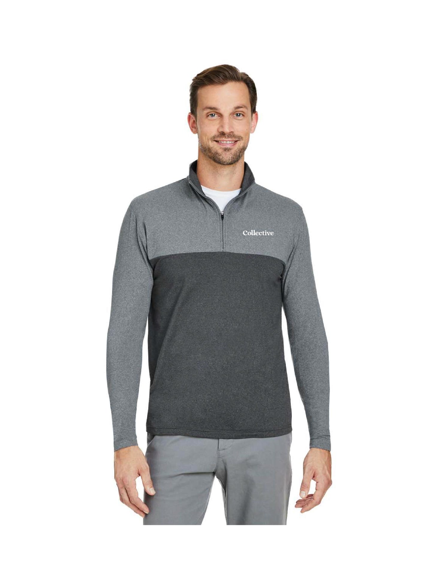 GSC262. Spyder Men's Spyre Flex Colorblock Quarter-Zip Pullover