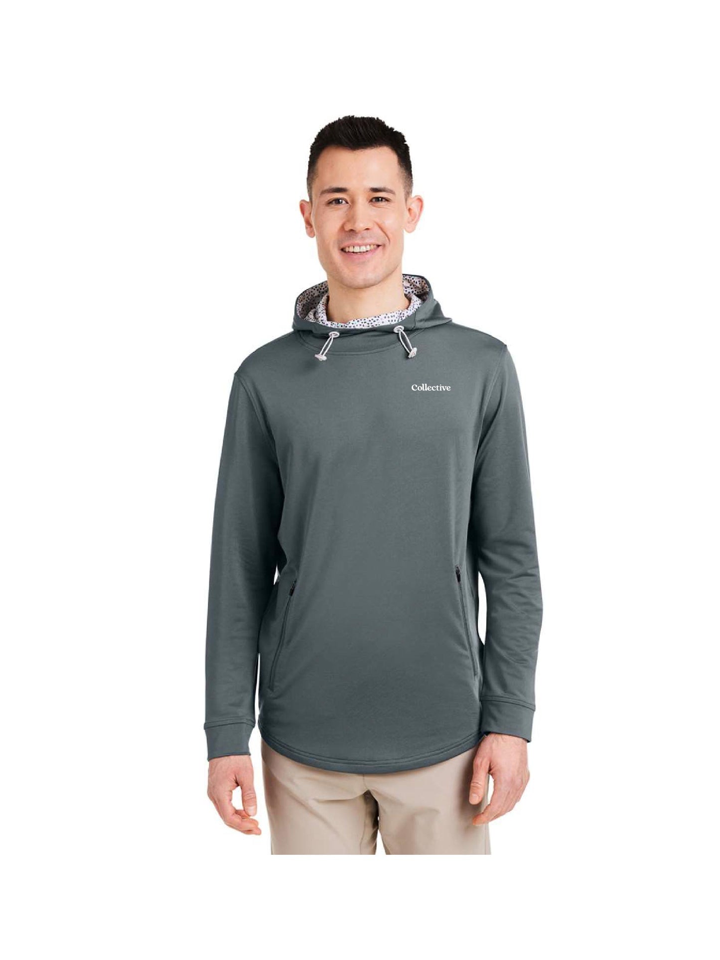 GSC264. Swannies Men's Ivy Hooded Sweatshirt