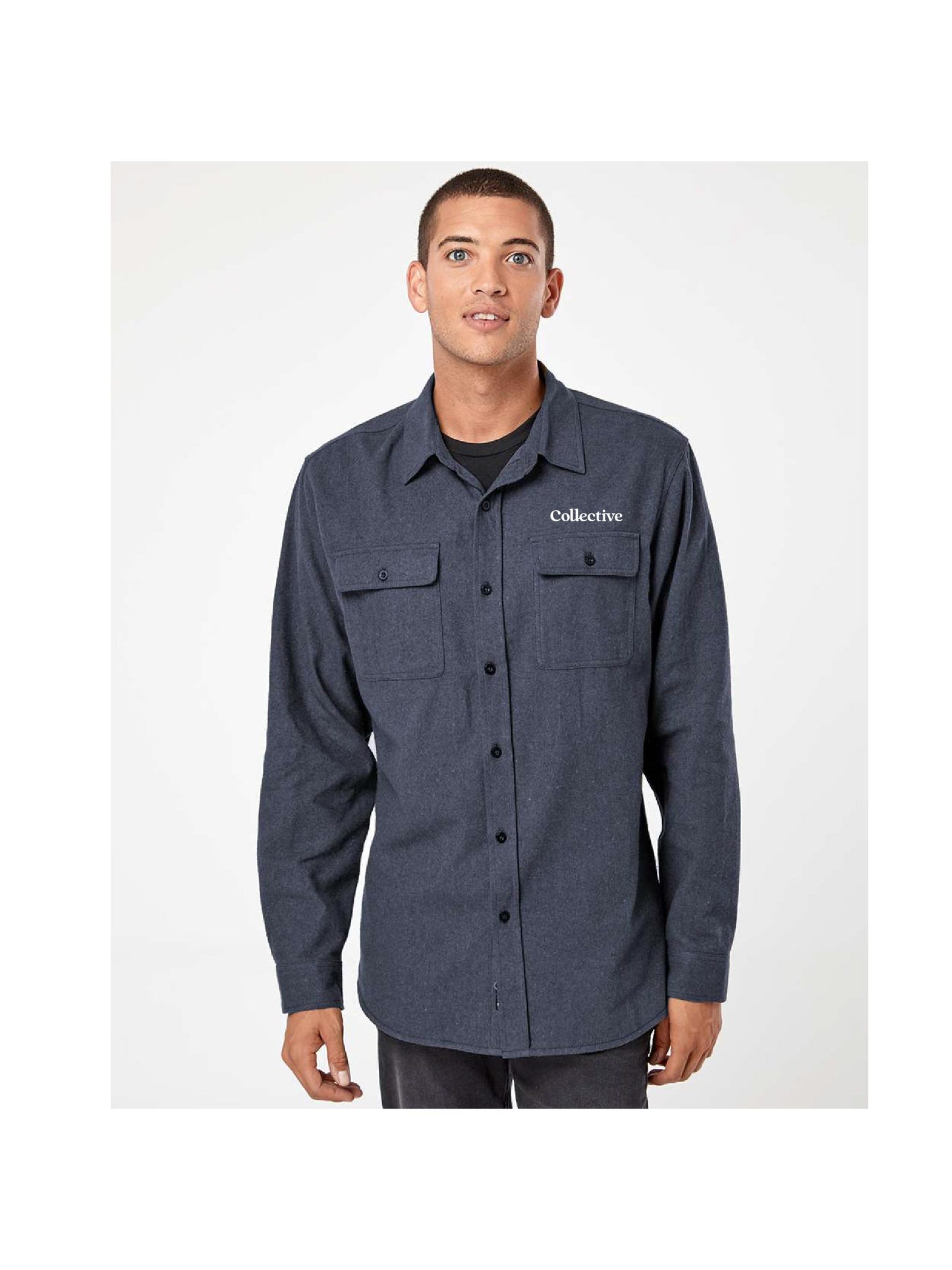 GSC265. Burnside Men's Solid Flannel Shirt