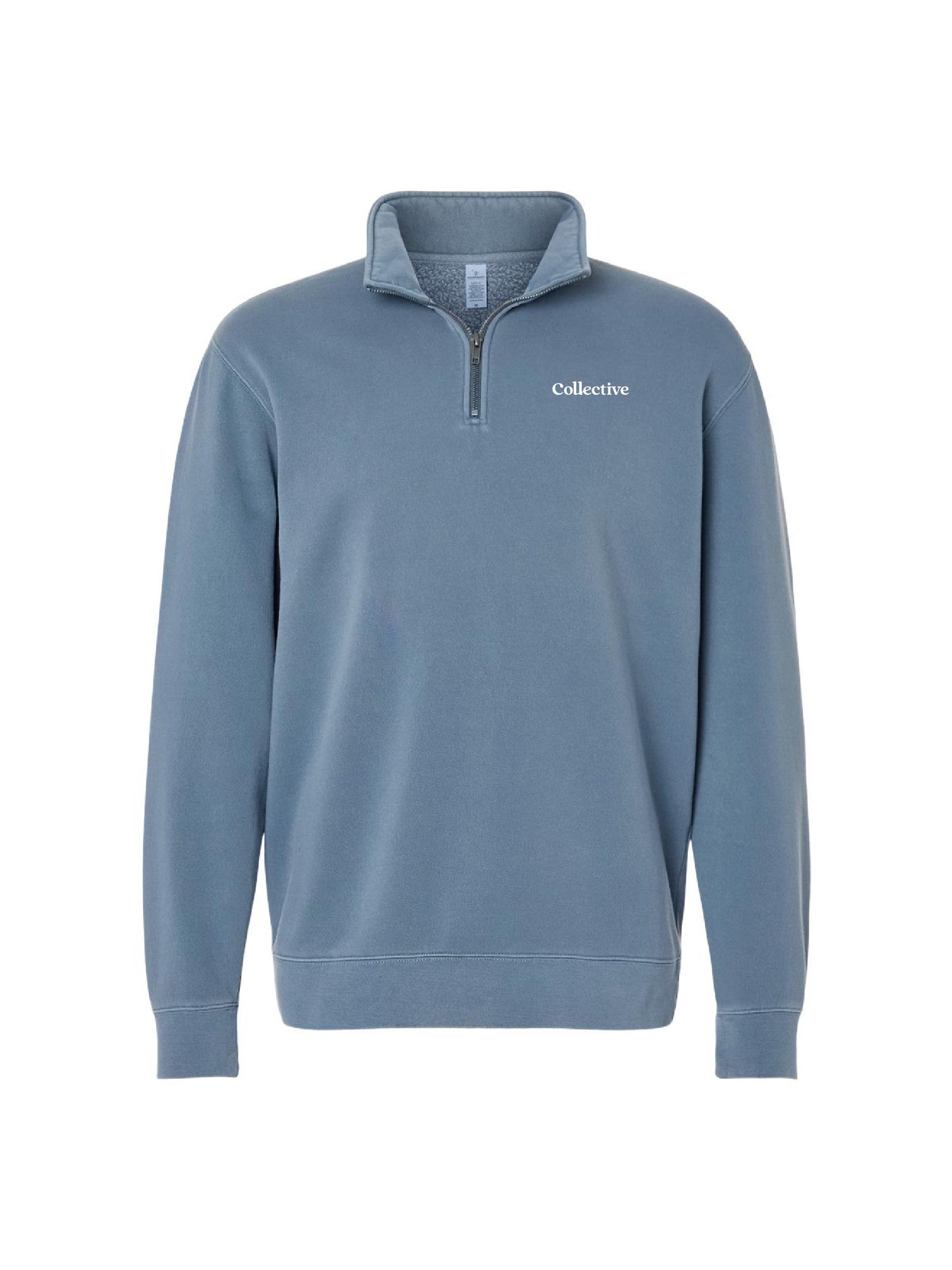 GSC300. Independent Trading Co. Unisex Pigment-Dyed Quarter-Zip Pullover